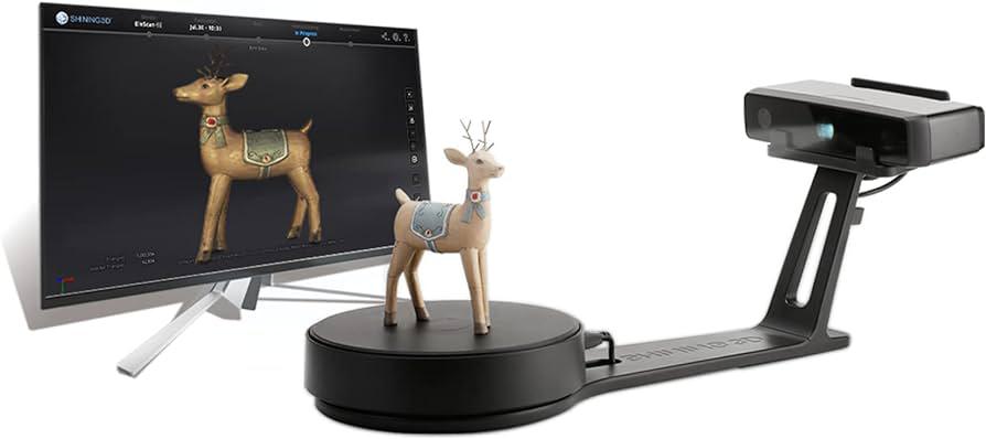 Ptr Scanner Scanner 3d shining 3d einscan-se v2 precizie de scanare (mm): 0,1; timp ...