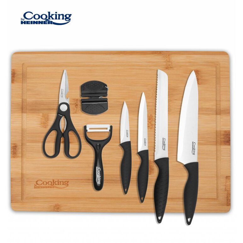 Set cutite de bucatarie 8 piese, carera, cooking by heinner/HR-EVI-8CRR