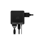 Controller sistem corsair icue link, gestioneaza sistemul de cooling si iluminare rgb, reducand managementul cablurilor,  Ventilatoare carcasa | electropc.ro