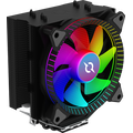 Cooler procesor uranus ls black argb pwm , compatibil intel/amd,  Ventilatoare carcasa | electropc.ro
