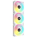 Fan corsair qx120, ventilator 3x120 mm,  alb,  Ventilatoare carcasa | electropc.ro