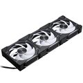 Ventilator phanteks d30 pwm rg afw d-rgb 3x 120mm negru,  Ventilatoare carcasa | electropc.ro