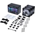 Ventilator phanteks d30 pwm rg afw d-rgb 3x 120mm negru,  Ventilatoare carcasa | electropc.ro