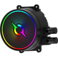 Cooler procesor aquarius 360 aio black argb pwm, compatibil intel/amd,  Ventilatoare carcasa | electropc.ro