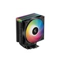 Cooler procesor deepcool ag400 argb v2 negru, marime heatsink 120x92x150mm, un ventilator argb, viteza ventilator 500-2100 rpm +/- 10%, airflow: 75.89 cfm, suport amd: am4/am5, suport intel: lga 1700/1200/1151/1150/1155, nivel de zgomot: 31.6 dba,  Ventilatoare carcasa | electropc.ro