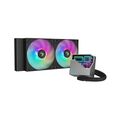 Cooler procesor deepcool lt240 argb negru,  Ventilatoare carcasa | electropc.ro