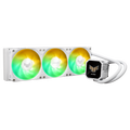 Cooler procesor asus tuf gaming lc iii 360 argb lcd alb, marime radiator 397mm, 3x120mm, viteza ventilatoare 650-2600 rpm +/- 10%, suport amd: am5 am4, suport intel: lga 1851/1700/1200,  Ventilatoare carcasa | electropc.ro
