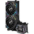 Cooler procesor 1stplayer x-starship 240e-bk, display de 2,4 inches, argb, compatibil amd/intel, negru,  Ventilatoare carcasa | electropc.ro
