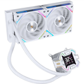 Cooler procesor 1stplayer x-starship 240e-wh, display de 2,4 inches, argb, compatibil amd/intel, alb,  Ventilatoare carcasa | electropc.ro