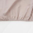 Cearceaf pat cu elastic 90x200 cm crem,  Cearceafuri de pat | electropc.ro