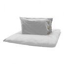 Set de pat dublu bbc dark grey/light grey,  Lenjerii de pat | electropc.ro
