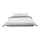 Set de pat dublu bbc dark grey/light grey,  Lenjerii de pat | electropc.ro
