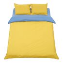Set de pat dublu bbc yellow/blue,  Lenjerii de pat | electropc.ro