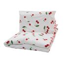 Set de pat single bumbac cherry,  Lenjerii de pat | electropc.ro