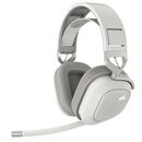 Casti cu microfon corsair hs80 max wireless, multi-platform gaming, 20hz-40khz, 32ohm, 116db, driver 50mm, autonomie baterie de pana la 24 de ore, alb,  Casti audio | electropc.ro