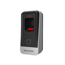 Cititor biometric si card mifare hikvision, ds-k1201amf; citeste carduri mifare, capacitate amprente 5000; suporta rs485; buzzer, dimensiuni 62 mm × 132 mm × 44 mm,  Cititoare | electropc.ro