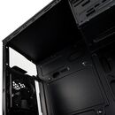 Carcasa kolink inspire k2 rgb micro-atx temp g, negru, preinstalled fans 1x 120 mm,  Carcase | electropc.ro