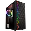 Carcasa kolink inspire k8 argb mid-tower negru, preinstalled fans 1x 120 mm,  Carcase | electropc.ro