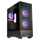 Carcasa lian li lancool 205 mesh c mid-tower negru, pci-slots 7, preinstalled fans 1x 120 mm, 2x 140 mm,  Carcase | electropc.ro