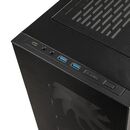 Carcasa lian li lancool 205 mesh c mid-tower negru, pci-slots 7, preinstalled fans 1x 120 mm, 2x 140 mm,  Carcase | electropc.ro