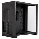 Carcasa lian li o11dx dynamic mid-tower tempered glass negru, pci-slots 8,  Carcase | electropc.ro
