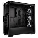 Carcasa phanteks eclipse p400a argb md-tower tempered glass negru, preinstalled fans 3x 120 mm,  Carcase | electropc.ro