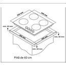 Plita incorporabila heinner hbh-s584wi-gbk,  Incorporabile | electropc.ro