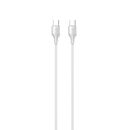 Cablu serioux type-c - type-c lungime: 100 cm ieșire: 65w tip cablu: usb-c la usb-c culoare: alb funcție: încărcare și sincronizare,  Cabluri periferice | electropc.ro
