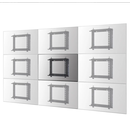 Suport neomounts pentru video wall, 42"-70", 35kg, vesa min. 200x200 mm, vesa max. 600x400 mm, negru,  Televizoare & accesorii | electropc.ro