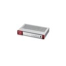 Zyxel usgflex100 security gateway v2 bundle, 10/100/1000 mbps rj-45 ports, 4 x lan/dmz 1 x wan,1x usb 3.0, 900mbps, 12v dc, 2a max, vpn ikev2, ipsec, ssl, l2tp/ipsec.,  Echipament firewall | electropc.ro