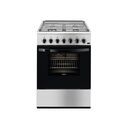 60x60 cm; mixt; 4 arzatoare gaz; cuptor electric multifunctional (6 functii); siguranta plita; timer mecanic; aprindere integrata; iluminare cuptor; grill electric; usa cu 2 straturi de geam detasabile; capac sticla; 2 tavi emailate+1 gratar; volum net ca,  Aragazuri pe gaz | electropc.ro
