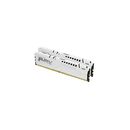Memorie ram kingston, dimm, ddr5, 32gb, 5600mhz, cl40, 1.35v, fury beast whit, kit of 2,  Memorii RAM Desktop | electropc.ro