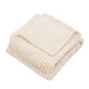 Patura flannel 200x220 cm crem,  Paturi si Cuverturi | electropc.ro