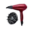 Uscator de par ac9096, 2400 w, 3 trepte temperatura, 2 viteze, turbo, difuzor volum, concentrator, rosu,  Uscatoare de par | electropc.ro