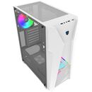 Carcasa aqirys canopus midi tower, fara sursa, white,  Carcase | electropc.ro