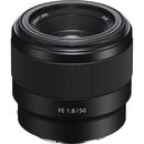 Obiectiv sony sel50f18f fe 50mm, f1.8, montura sony e,  Obiective | electropc.ro