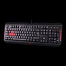Tastatura a4tech bloody q100 cu fir, us layout, neagra,  Tastaturi | electropc.ro