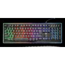 Tastatura trust gxt 860 thura, semi-mechanical gaming, neagra,  Tastaturi | electropc.ro