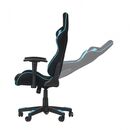 Scaun gaming x by serioux, torin, ajustabil, material textil, piston pe gaz, manere reglabile, baza stea cu 5 picioare, greutate maxima admisa 150kg, perne detasabile, negru si albastru,  Scaune gaming | electropc.ro