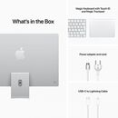 Apple imac 24" retina 4.5k/ apple m1 (cpu 8-core, gpu 7-core, neural engine 16-core)/16gb/1tb - silver - int kb (2021),  All in one PC | electropc.ro