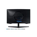 Monitor samsung ls27ag550epxen 27 inch, curvature: 1000r , panel type: va, resolution: 2560x1440, aspect ratio: 16:9,  refresh rate:165hz, response time gtg: 1ms, brightness: 300 cd/m², contrast (static): 2500 : 1, viewing angle: 178º(r/l), 178º(u/d), col,  Monitoare LED | electropc.ro