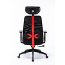 Scaun gaming serioux kyrian, adjustabil, piston pe gaz clasa 4, manere 3d, tetiere reglabile, baza stea cu 5 picioare, suporta pana la 150 kg, rosu,  Scaune gaming | electropc.ro