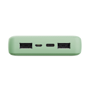 Baterie externa trust primo eco,  20.000, verde,  Baterii portabile | electropc.ro