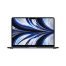 Macbook air 13.6" retina/ apple m2 (cpu 8-core, gpu 8-core, neural engine 16-core)/8gb/256gb - midnight - int kb,  Laptopuri | electropc.ro