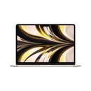 Macbook air 13.6" retina/ apple m2 (cpu 8-core, gpu 8-core, neural engine 16-core)/8gb/256gb - starlight (gold) - int kb,  Laptopuri | electropc.ro