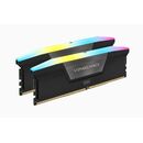 Memorie ram corsair vengeance rgb 32gb (2x16) ddr5, 5600mhz, cl40, 1.25v xmp 3.0 black,  Memorii RAM Desktop | electropc.ro