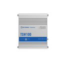 Teltonika industrial 5port unmanaged poe+ switch tsw100, interfata: 5 x eth ports, 10/100/1000 mbps, supports auto mdi/mdix crossover, standarde retea: 802.3i, 802.3u, 802.3ab, 802.3x, 802.3az, 802.3ad, porturi poe:1-4, poe budget: 120w, latime de banda: ,  Switch-uri | electropc.ro