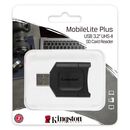 Card reader kingston, usb 3.2 gen1, connector: usb-a, uhs-ii class, compatible with: windows® 10, windows 8.1, windows 8, mac os x v. 10.10.x+, linux v.2.6.x+, chrome os,  Card reader | electropc.ro