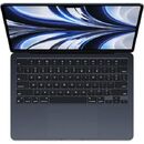 Macbook air 13.6" retina/ apple m2 (cpu 8-core, gpu 8-core, neural engine 16-core)/8gb/256gb - midnight - us kb (us power supply with included us-to-eu adapter),  Laptopuri | electropc.ro