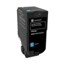 Toner lexmark 84c2hc0, return program, cyan, 16k ,compatibil cucx725de, cx725dhe, cx725dthe.,  Tonere | electropc.ro